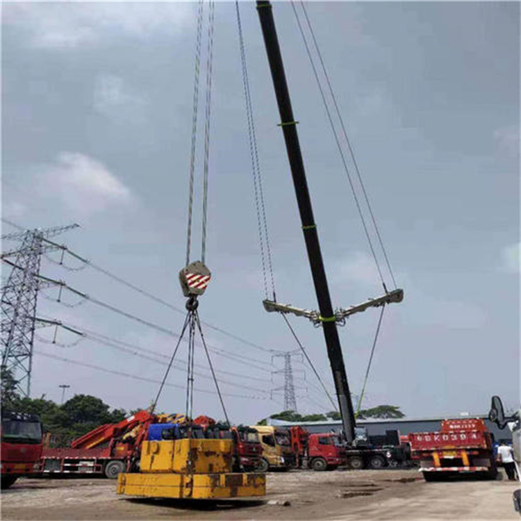 营根镇风电设备吊装